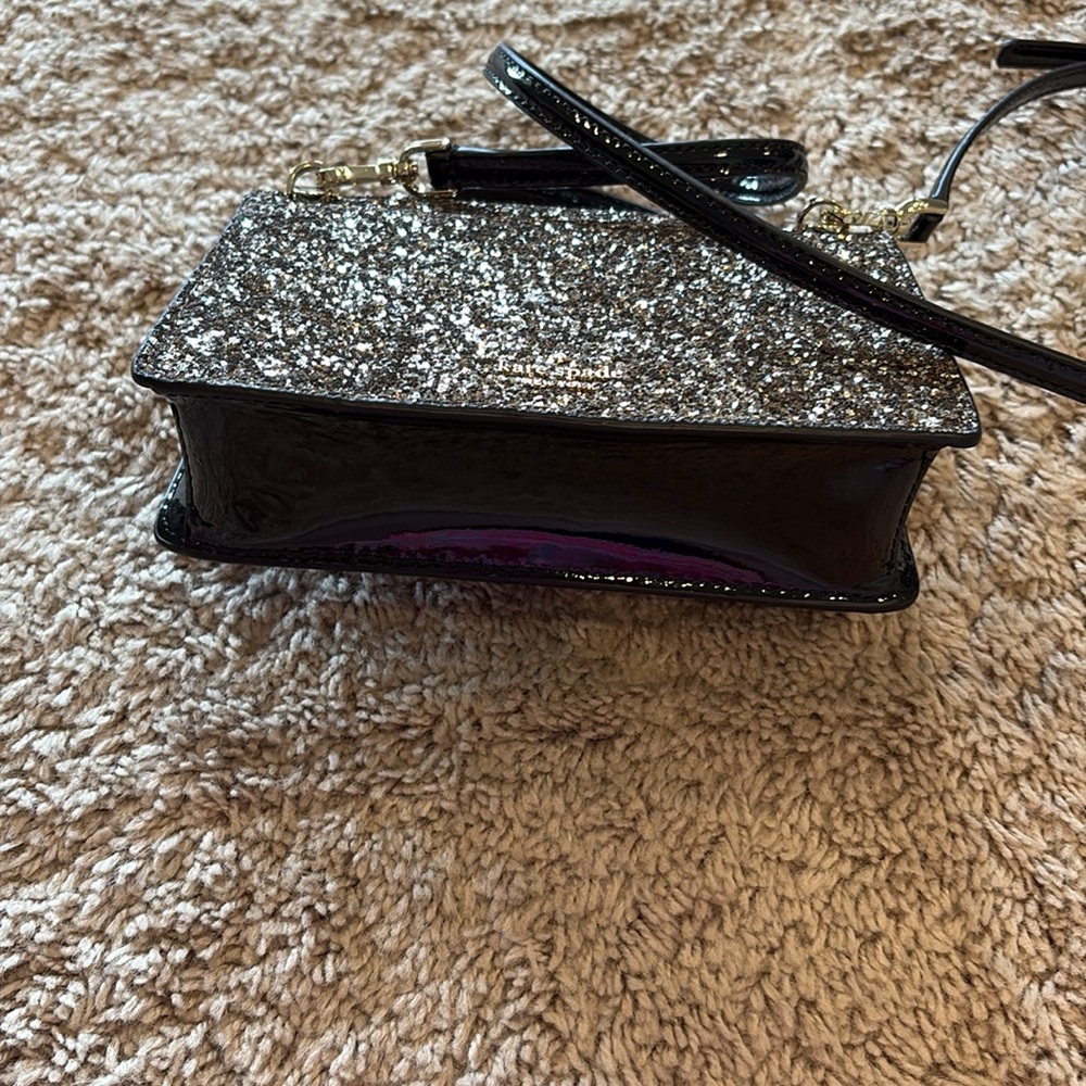Kate Spade Odette Silver Glitter Mini bag - Picture 7 of 7